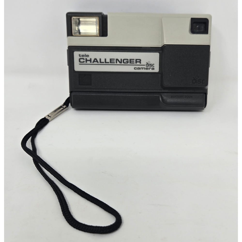 Kodak Tele-Challenger Disc Camera with Roll of Film (6 Pictures Used) Works